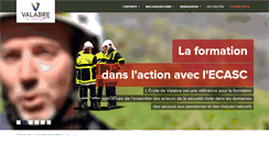 Desktop Screenshot of entente-valabre.com